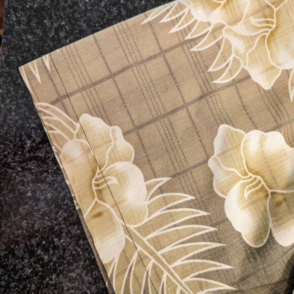 URBAN TRIBE HawaiianMens Short Sleeve Dress Casual - Picture 4 of 6